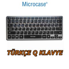 Microcase 2in1 Kablosuz ve Bluetooth Türkçe  Klavye Mouse Set Şarjlı - AL4285