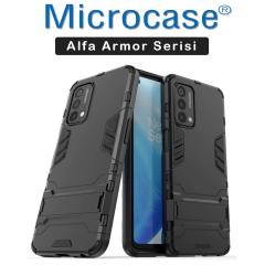 Microcase OnePlus Nord N200 5G Alfa Serisi Armor Standlı Kılıf