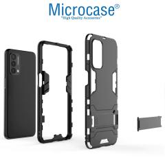 Microcase OnePlus Nord N200 5G Alfa Serisi Armor Standlı Kılıf