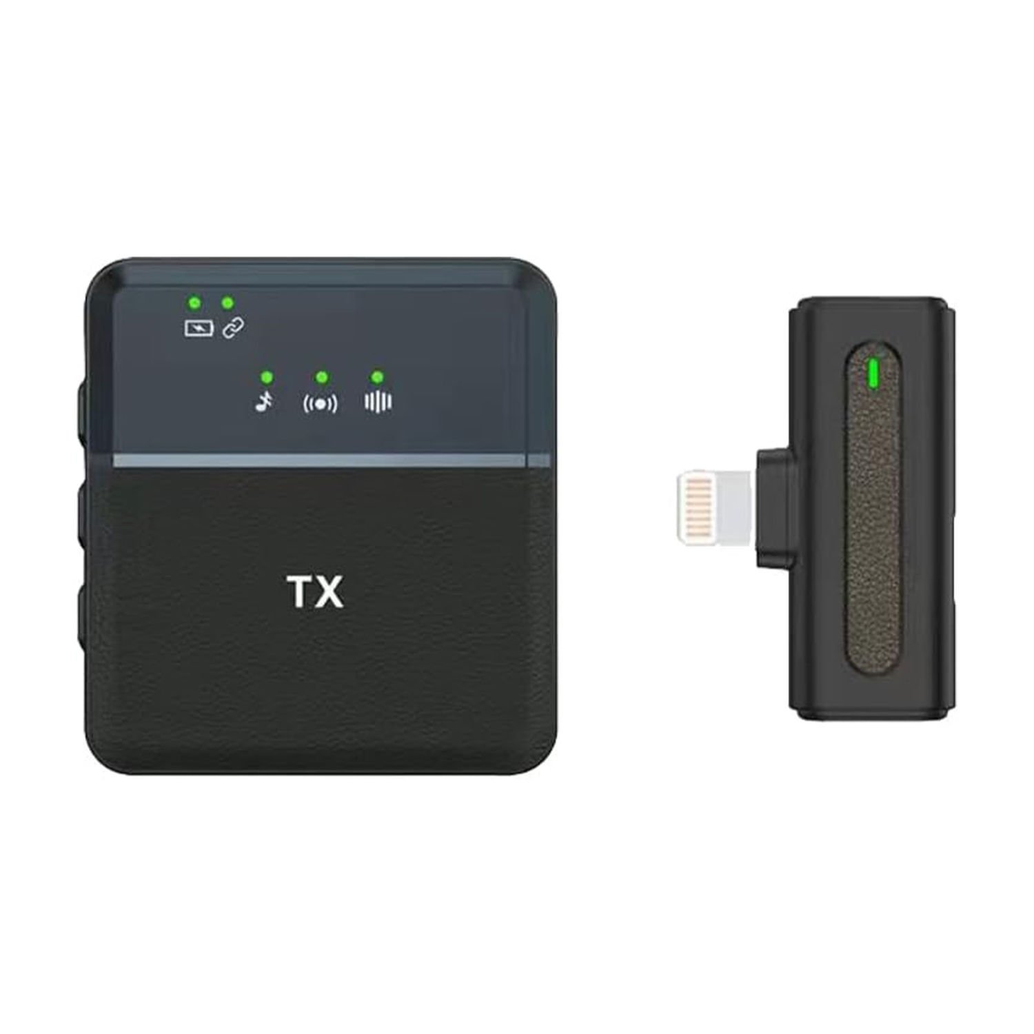 Microcase Lightning Girişli Profesyonel Wireless Kablosuz Yaka Mikrofonu Lavalier - AL4127