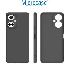 Microcase Tecno Camon 19 Pro Matte Serisi Silikon TPU Kılıf - Siyah AL3367