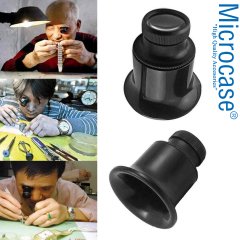 Microcase Saatçi Tamirci Göz Büyüteci 20X Siyah - AL2545