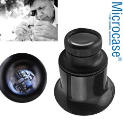 Microcase Saatçi Tamirci Göz Büyüteci 20X Siyah - AL2545