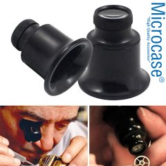 Microcase Saatçi Tamirci Göz Büyüteci 20X Siyah - AL2545