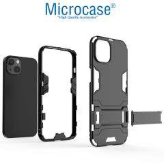 Microcase iPhone 13 Alfa Serisi Armor Standlı Kılıf