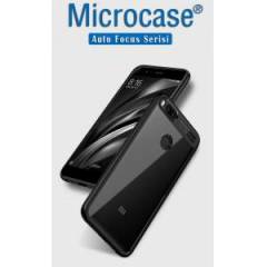 Xiaomi Mi 5X A1 Auto Focus Serisi Crystal Back Silikon Kılıf+Cam