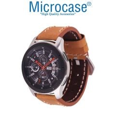 Microcase Amazfit Bip 5  ile Uyumlu Tokalı Suni Süet Deri Görünümünde Kordon Kayış - KY86