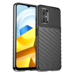 Microcase Xiaomi Redmi Note 11R - Poco M4 5G Thunder Serisi Darbeye Dayanıklı Silikon Kılıf - AL3421