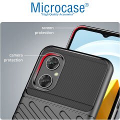 Microcase Xiaomi Redmi Note 11R - Poco M4 5G Thunder Serisi Darbeye Dayanıklı Silikon Kılıf - AL3421