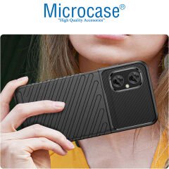 Microcase Xiaomi Redmi Note 11R - Poco M4 5G Thunder Serisi Darbeye Dayanıklı Silikon Kılıf - AL3421
