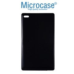 Microcase Lenovo Tab 7 - Tab 7 HD - Tab 4 7 Essential Silikon Soft Kılıf - Siyah