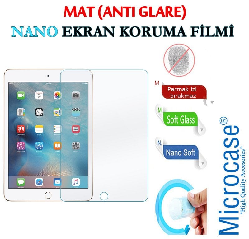 Microcase iPad Mini 4 Nano Esnek Ekran Koruma Filmi - MAT