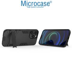 Microcase iPhone 13 Pro Max Alfa Serisi Armor Standlı Kılıf