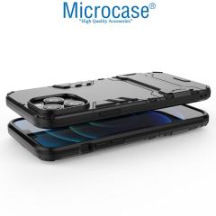 Microcase iPhone 13 Pro Max Alfa Serisi Armor Standlı Kılıf