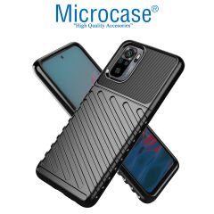 Microcase Xiaomi Poco M5s - Redmi Note 10S Thunder Serisi Darbeye Dayanıklı Silikon Kılıf - AL3421