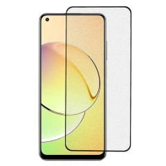 Microcase Realme 10 4G için Tam Kaplayan Çerçeveli Mat Cam Koruma - AL3124