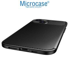Microcase iPhone 13 Maxy Serisi Silikon Kılıf - Siyah
