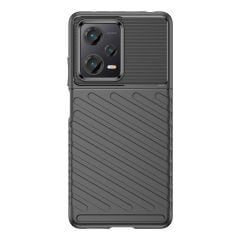 Microcase Xiaomi Redmi Note 12 Global Thunder Serisi Darbeye Dayanıklı Silikon Kılıf - AL3421