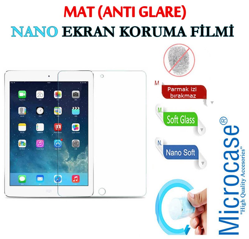 Microcase iPad Air 2 Nano Esnek Ekran Koruma Filmi - MAT