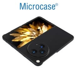 Microcase OnePlus Open /Oppo Find N3 için Deri Desenli Plastik Koruma Kılıf - AL3156