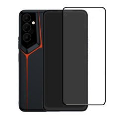 Microcase TECNO Pova Neo 2 Tam Kaplayan Çerçeveli Tempered Ekran Koruyucu - Siyah AL3276