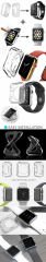 Apple Watch 38 mm İnce Silikon+Tempered Glass