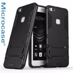 Huawei P10 Lite Alfa Serisi Armor Standlı Koruma Kılıf + Ekran Koruyucu