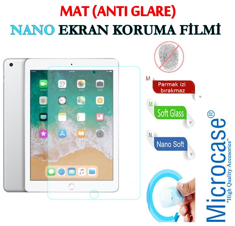 Microcase iPad 9.7 2017 Nano Esnek Ekran Koruma Filmi - MAT