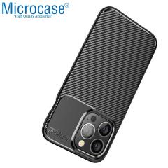 Microcase iPhone 13 Pro Maxy Serisi Silikon Kılıf - Siyah