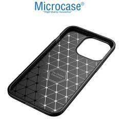 Microcase iPhone 13 Pro Maxy Serisi Silikon Kılıf - Siyah