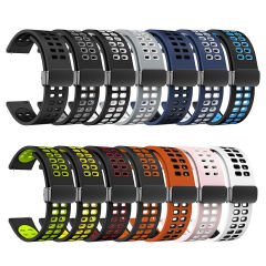 Microcase Amazfit Bip U Pro 40mm için Mıknatıslı Delikli Silikon Kordon Kayış - KY84