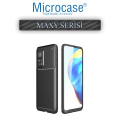 Xiaomi Mi 10T Pro Maxy Serisi Silikon Kılıf- Siyah