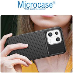 Microcase Xiaomi 13 Global Thunder Serisi Darbeye Dayanıklı Silikon Kılıf - AL3421