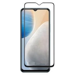Microcase Infinix Note 12 Tam Kaplayan Çerçeveli Tempered Ekran Koruyucu - Siyah AL3276