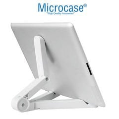 Microcase Lenovo Tab 4 10 Plus için Bluetooth Kablosuz Tablet Klavyesi + Tablet Tutucu Stand