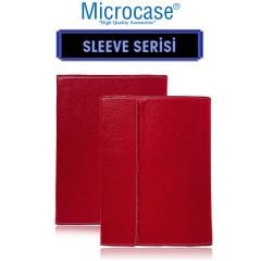 Microcase iPad 7.Nesil 10.2 inch 2019 Sleeve Serisi Mıknatıs Kapaklı Standlı Kılıf - Fuşya