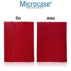 Microcase iPad 7.Nesil 10.2 inch 2019 Sleeve Serisi Mıknatıs Kapaklı Standlı Kılıf - Fuşya
