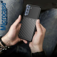 Microcase Samsung Galaxy S23 Thunder Serisi Darbeye Dayanıklı Silikon Kılıf - AL3421