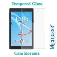 Microcase Lenovo Tab 4 E8 TB-8304F TB-8304L Tempered Glass Cam Koruma