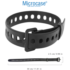Microcase Yeniden Kullanılabilir Bağcık Kablo Eşya Sabitleme Düzenleme Bağı 30cm 2 ADET - AL5256