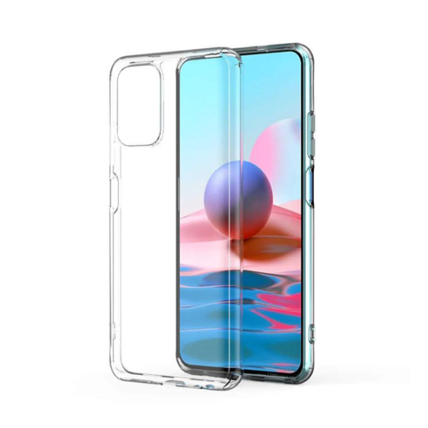 Microcase Xiaomi Poco M5s ( Global ) Slim Serisi Soft TPU Silikon Kılıf - Şeffaf AL3324