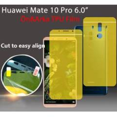 Huawei Mate 10 Pro 6.0 inch Full Ön Arka Kaplama Soft Koruma Film
