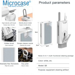 Microcase 8in1 Çok Fonksiyonlu Elektronik Eşya Temizleme ve Fırça Seti - AL5252