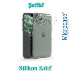 Microcase Iphone 11 Kamera Lens Korumalı Şeffaf Silikon Kılıf