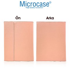 Microcase iPad 7.Nesil 10.2 inch 2019 Sleeve Serisi Mıknatıs Kapaklı Standlı Kılıf - Toz Pembe