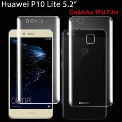 Huawei P10 Lite 5.2 inch Full Ön Arka Kaplama Soft Koruma Filmi