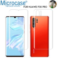 Microcase Huawei P30 Pro Full Ön Arka Kaplama Koruma Filmi