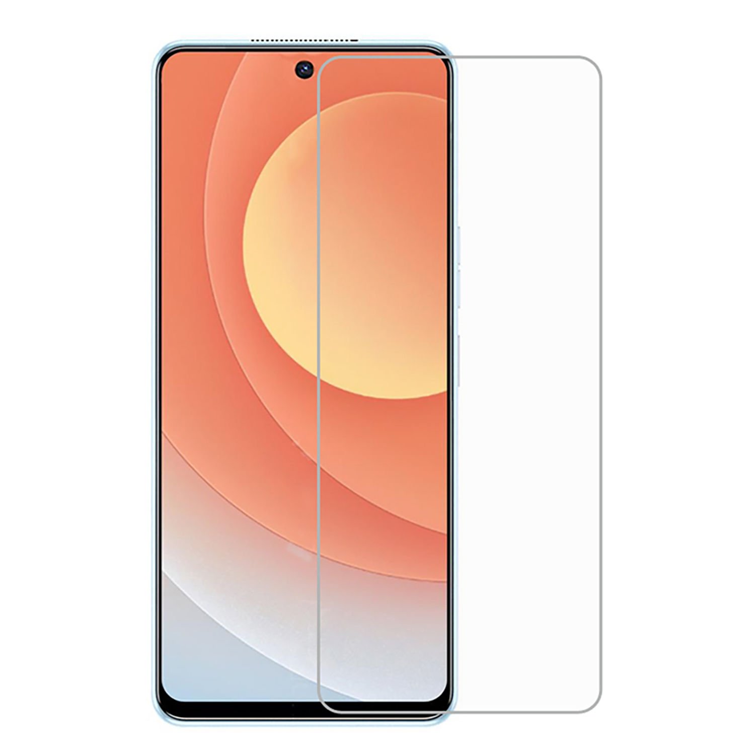 Microcase Tecno Camon 19 Pro Tempered Glass Cam Ekran Koruyucu - AL3269