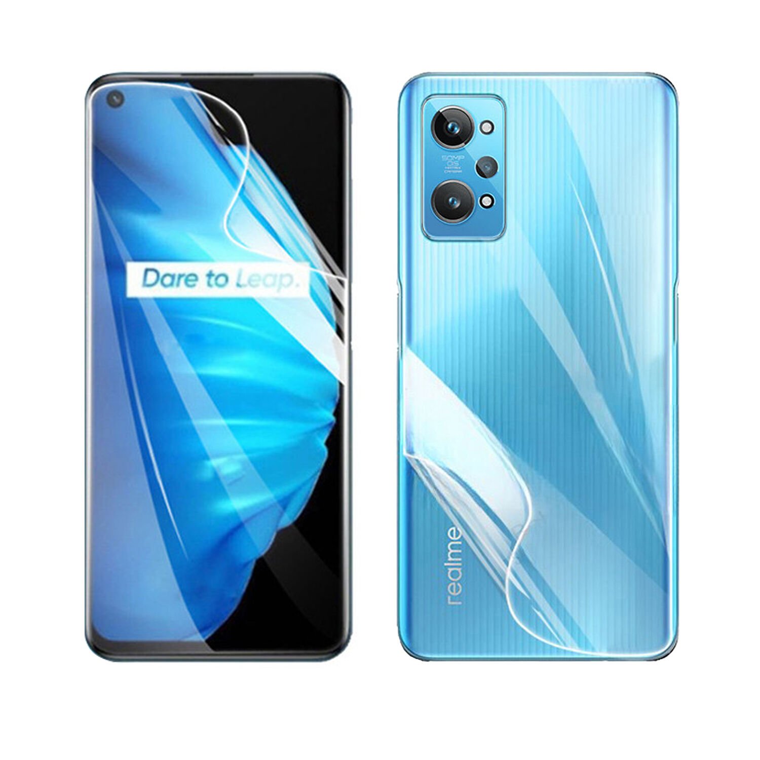 Microcase Realme GT2 Full Ön Arka Kaplama Koruma Filmi - AL3279