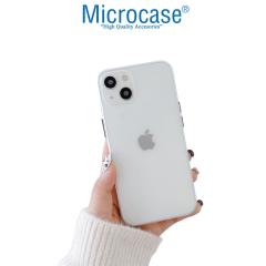Microcase iPhone 13 Ultra İnce Plastik Kılıf - Buzlu Şeffaf